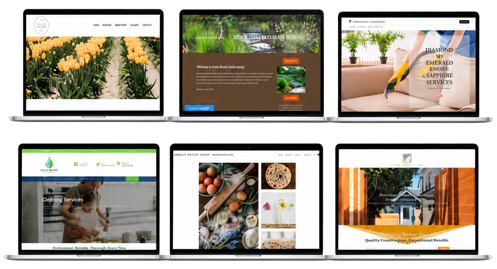 Small business website design Post Falls Idaho — Axess Web Design example