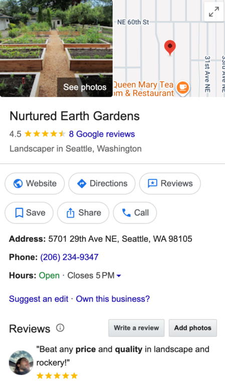 Google Business Profile optimization Post Falls Idaho — Axess Web Design
